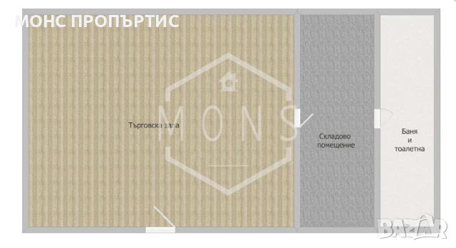 Търговско помещение в гр. Велико Търново – топ локация на бул. „България“ 29 Б , снимка 3 - Магазини - 50686525