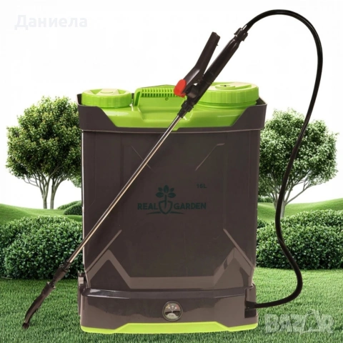 Оригинална Акумулаторна пръскачка 16L – Електрическа, 12V, снимка 4 - Други стоки за дома - 53309546