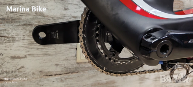 Карбонов шосеен велосипед без капли Merida Reacto 6000 Dura-Ace | L, снимка 15 - Велосипеди - 53294537