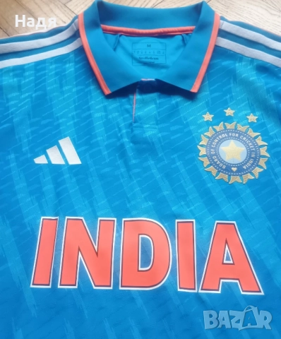 Оригинална фланелка на Индия по Крикет 23/24, снимка 3 - Други спортове - 52057324