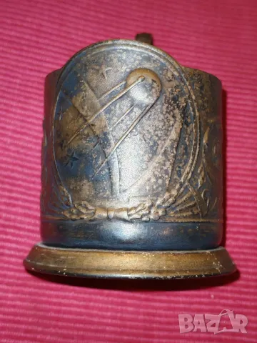 Подстаканник за чай СССР. , снимка 8 - Антикварни и старинни предмети - 49749356