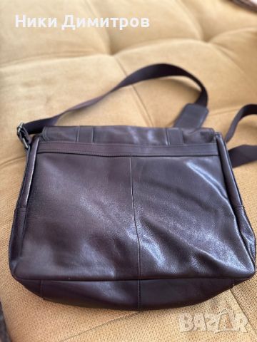 Мъжка чанта от естествена кожа - чисто нова!, снимка 2 - Чанти - 45885436