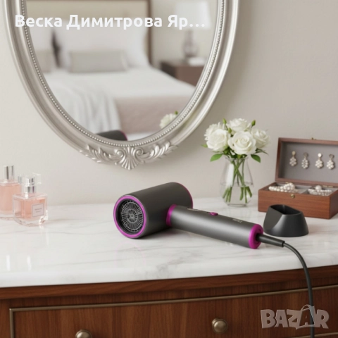 Сешоар Voltz, 2200W – Мощно сушене, лесно управление и прецизен контрол всеки ден, снимка 2 - Сешоари - 52529650