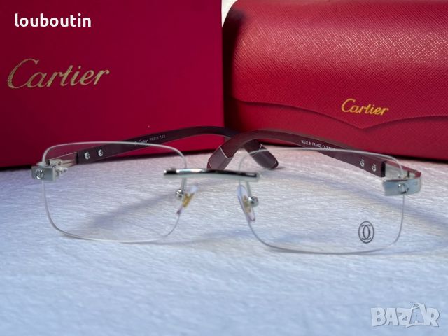 Cartier прозрачни слънчеви очила,диоптрични рамки очила за компютър, снимка 9 - Слънчеви и диоптрични очила - 46517203