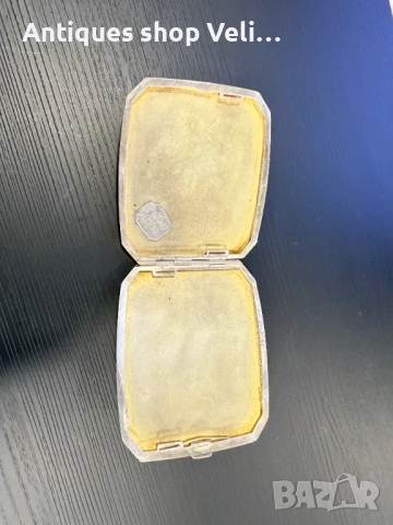 Сребърна табакера №7942 , снимка 4 - Колекции - 53810990