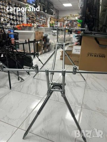 Шаранджийска стойка Kaida за 4 въдици, снимка 4 - Такъми - 54070235