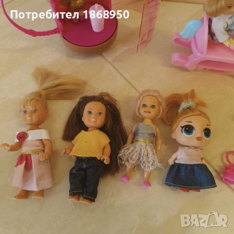 Лот малки куклички, снимка 6 - Кукли - 46135579