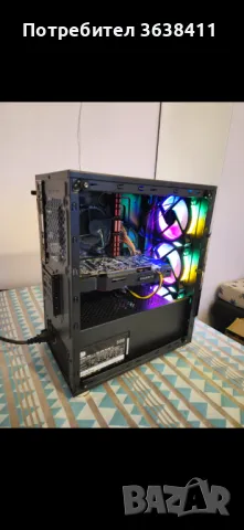 Геймърски компютър гаранция/i3 9100f 16GB,GTX 1070 8GB, 256GB SSD HDD 1TB, снимка 3 - Геймърски - 48461473