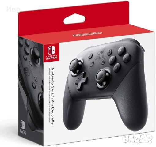 Продавам геймпад Nintendo Switch Pro Controller (чисто нов), снимка 1 - Игри за Nintendo - 45603951