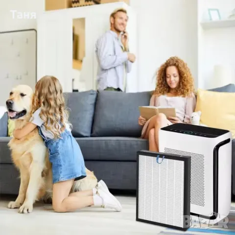 HEPA Филтър за пречиствател на въздуха HY4866 Air Purifier H13 Ture, снимка 7 - Овлажнители и пречистватели за въздух - 49206306