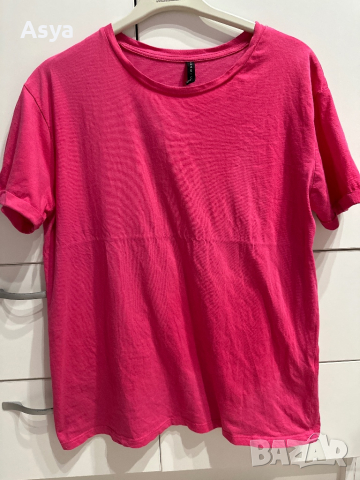 Розова тениска , снимка 3 - Тениски - 45039019