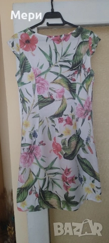 Ленена рокля, снимка 4 - Рокли - 53887079