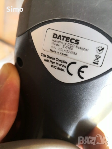 Баркод четец Datecs Z-3100, снимка 2 - Друга електроника - 54175353