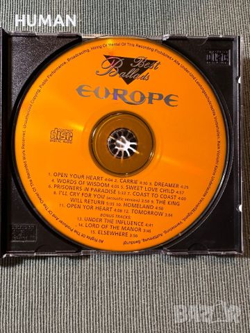 Europe,Ozzy Osbourne, снимка 6 - CD дискове - 46115820