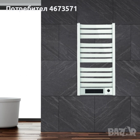 Радиатор за баня K75F, 1500W, Wi-Fi, LED, снимка 2 - Друга електроника - 52987262