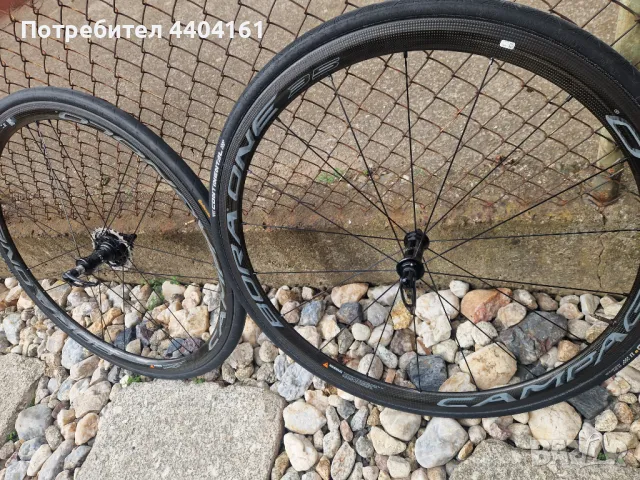 Чифт капли Campagnolo Bora One 35mm clincher , снимка 9 - Велосипеди - 49525401