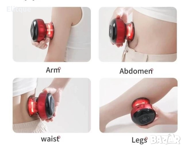 Електрически масажор, YHJ, 12 скорости, червен, снимка 11 - Масажори - 52854612