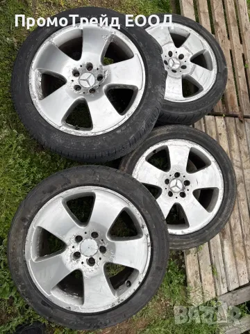 Джанти W221 Mercedes 18” ET43 8 1/2 Jx18H2 A2214012102 8J ЕТ43 5х112 оригинални Мерцедес S class