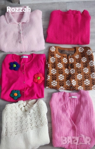 Жилетки и блузи в различни цветове 