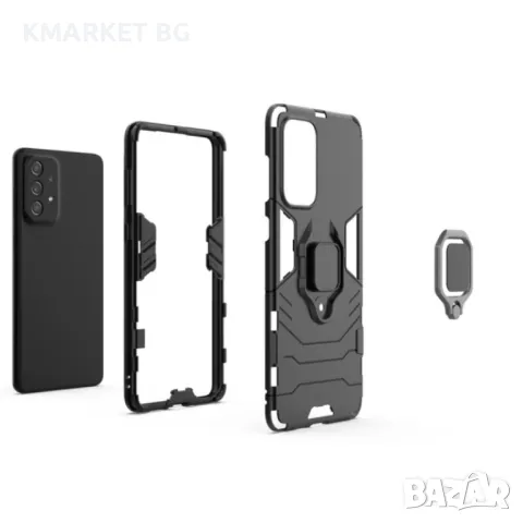 Samsung Galaxy A73 5G Удароустойчив Ring Holder Калъф и Протектор, снимка 7 - Калъфи, кейсове - 48517646