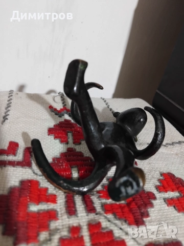 Бронзова маймунка СССР, снимка 3 - Колекции - 52930552