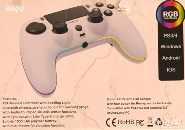 Gamepad wireless , снимка 2 - Аксесоари - 53604550