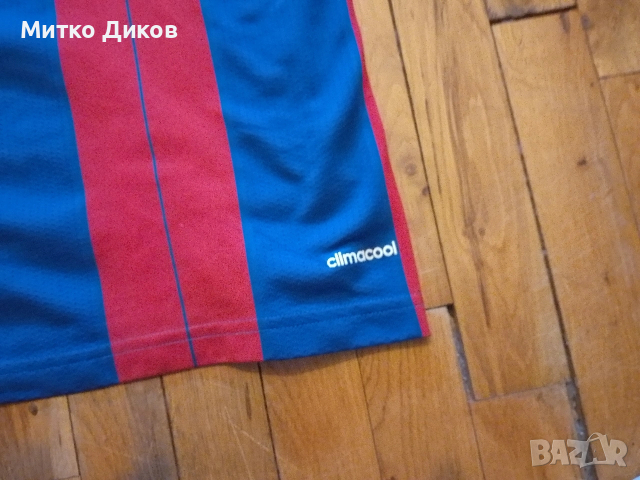 Байерн Мюнхен футболна тениска маркова на Адидас 2014-2015г размер С или 176см, снимка 4 - Футбол - 53539790