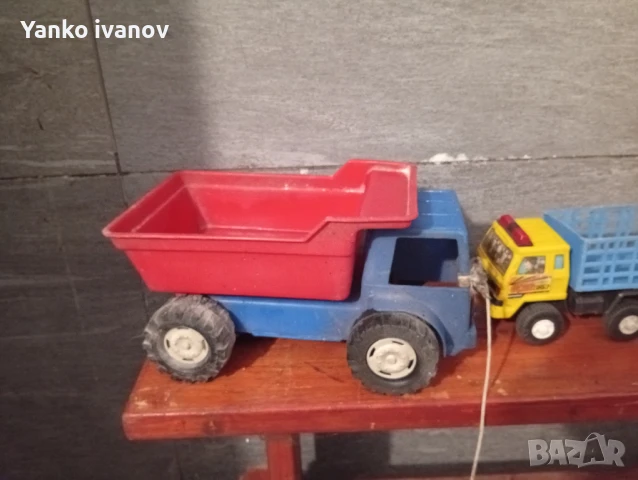 Ретро детски камйони, снимка 3 - Антикварни и старинни предмети - 51292970