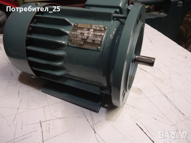 Трифазен ел.мотор 0,55 KW -  2900 об/мин., снимка 5 - Електродвигатели - 47166571