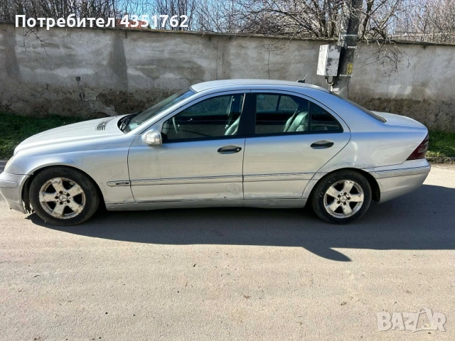 Mercedes c220 om611 Бракувана, снимка 3 - Автомобили и джипове - 53276419