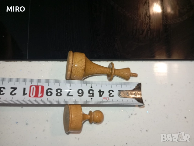 Шах с дървени фигури, снимка 7 - Шах и табла - 52528308