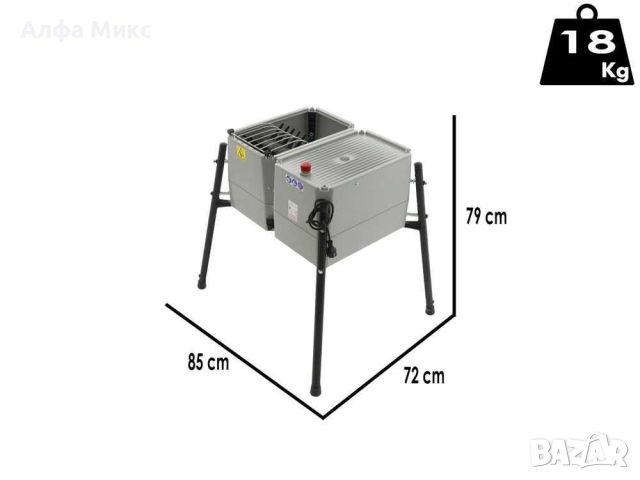  Машина за скубане на птици Novital Spiumatrice ABS 24, Арт.№: 70506, снимка 2 - За селскостопански - 46288485