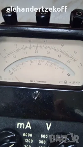 Ретро мултицет мултиметри DU - 10, снимка 5 - Друга електроника - 49849495