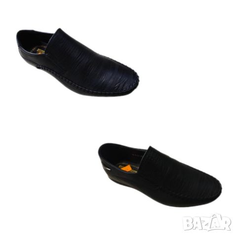 Официални мъжки кожени шити обувки, снимка 6 - Официални обувки - 46325016