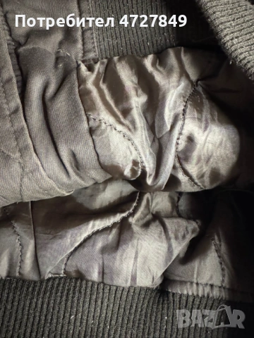 Спешно! Кафяво мъжко зимно яке тип блузон – топло яке с няколко джоба, снимка 3 - Якета - 53395148