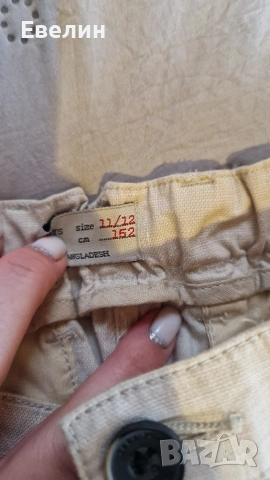 ленен панталон 152ръст, снимка 2 - Детски панталони и дънки - 53377401