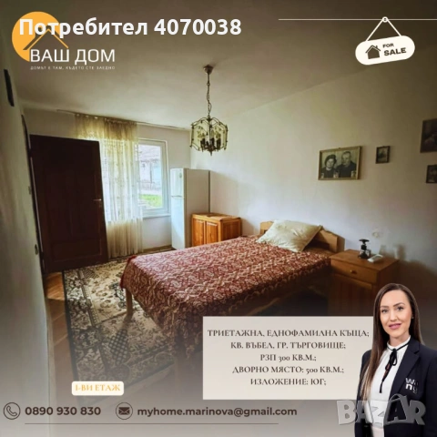 триетажна къща, снимка 5 - Къщи - 53902351