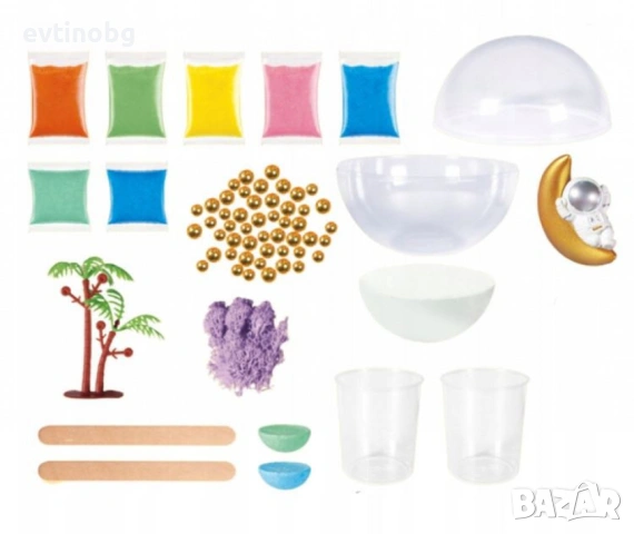 Терариум за растящи кристали - Образователен научен комплект, снимка 3 - Образователни игри - 53838494