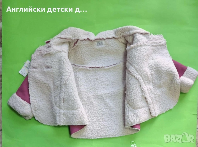 Английски детски кожух-F&F, снимка 2 - Бебешки якета и елеци - 52022554
