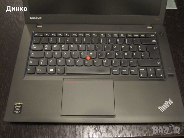 Лаптоп Lenovo ThinkPad T440, intel i5, 8 GB Ram, 250 GB SSD, Win 10, снимка 5 - Лаптопи за работа - 45265294