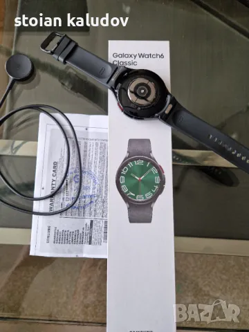 Samsung Watch 6 Classic/R-960/-47mm. Гаранция, снимка 2 - Друга електроника - 48504218