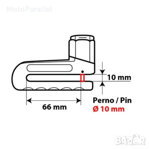 Мото заключвалка DISK BRAKE , снимка 3 - Аксесоари и консумативи - 47217296