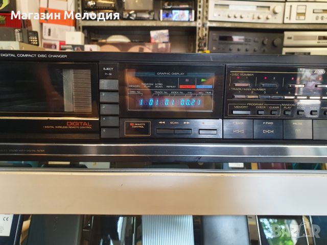 CD Player FISHER DAC-205 В отлично техническо и визуално състояние., снимка 4 - Декове - 46700947