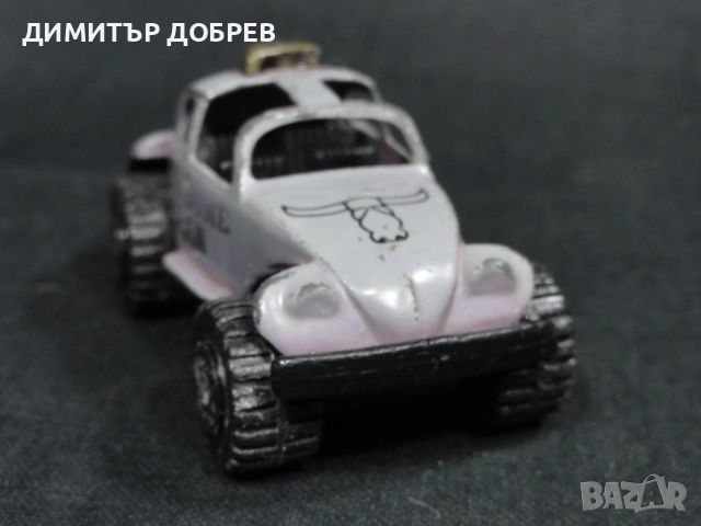 СТАРА РЕТРО МЕТАЛНА КОЛИЧКА MATCHBOX BULGARIA VW DUNE MAN SAND DIGGER, снимка 5 - Колекции - 52477046