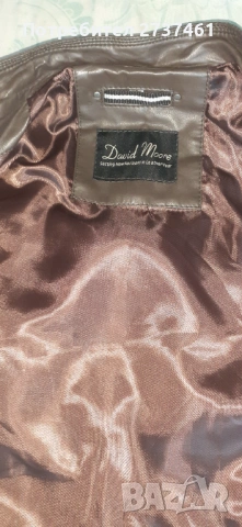 Кожено яке, снимка 3 - Якета - 54225753