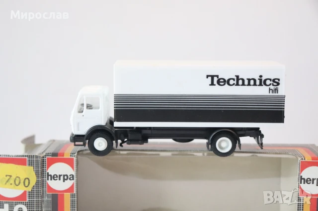 HERPA H0 1/87 КАМИОН MERCEDES BENZ МОДЕЛ КОЛИЧКА, снимка 2 - Колекции - 50523583