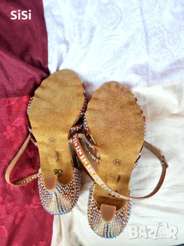 Обувки за танци /Latin dance shoes, снимка 3 - Дамски елегантни обувки - 50783225