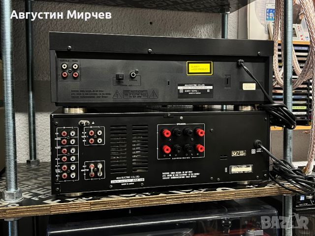 AKAI AM-32 CD-55, снимка 4 - Ресийвъри, усилватели, смесителни пултове - 46279610