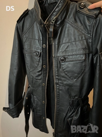 Дамско яке естествена кожа 