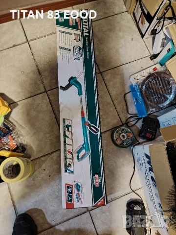 Акумулаторен тример за трева TOTAL, 20 V, без батерия 